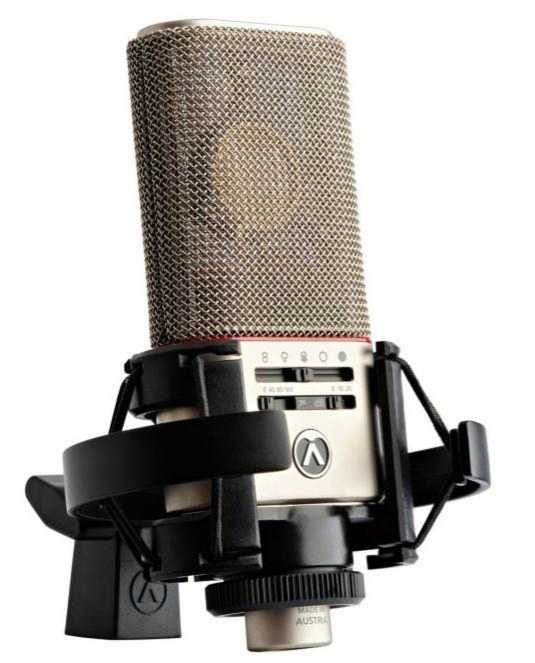 The OC818 is a multi-pattern dual-output condenser microphone