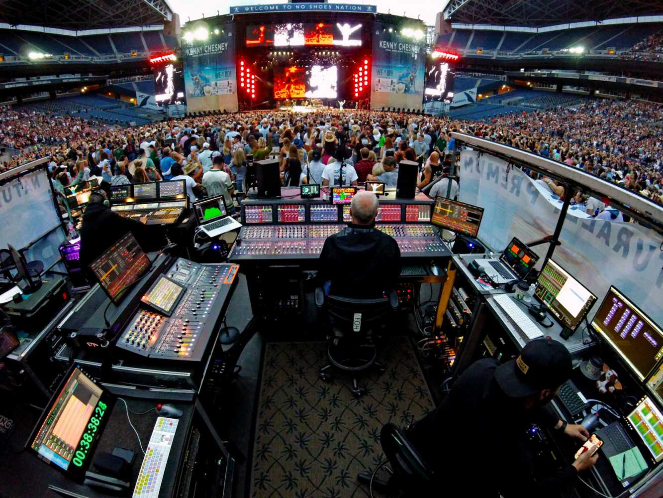 Clair Global deployed a major audio system for all the concerts