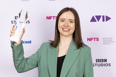 Lisa Kenney, a student in the Directing Animation MA programme, won this year’s award