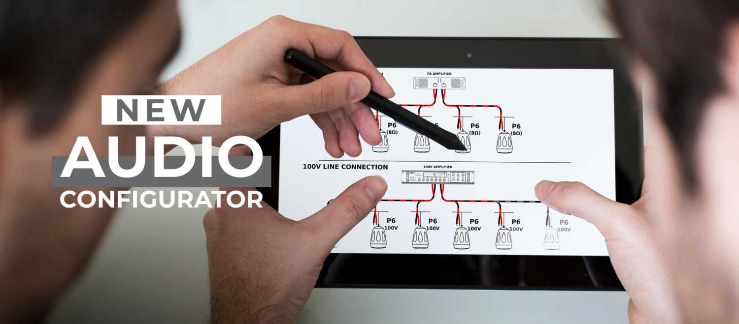 The Audio Configurator streamlines the process of choosing products