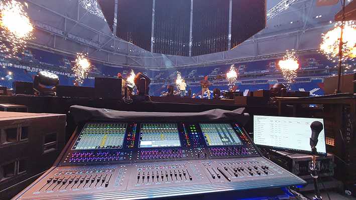 DiGiCo’s Quantum 338 consoles were deployed at both FOH and monitoring