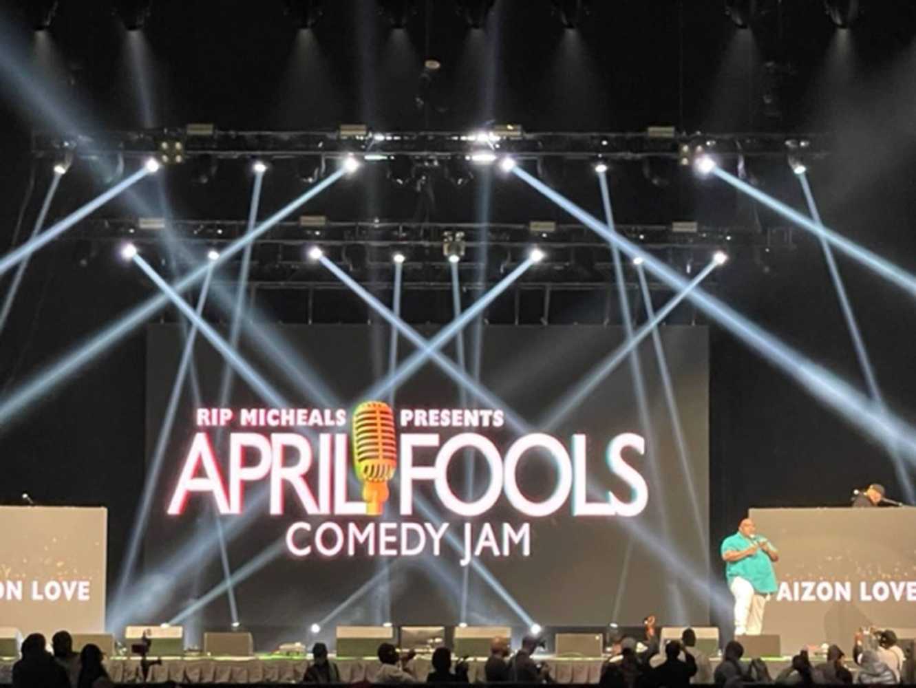 The April Fools Comedy Jam at Brooklyn’s Barclays Centre