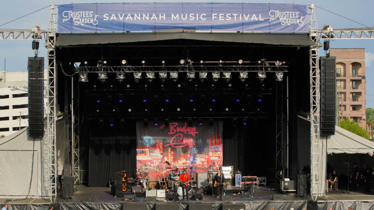 the festival included a two-night showcase with blues legend Buddy Guy