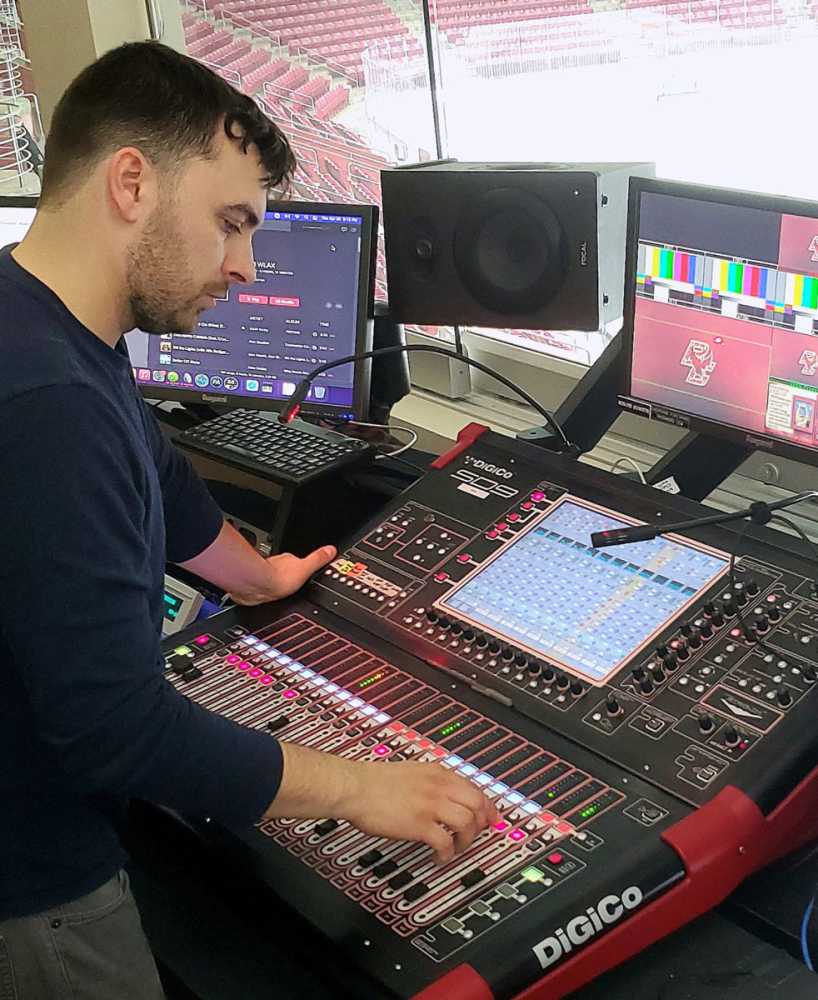 Boston College recently installed two DiGiCo SD10B consoles