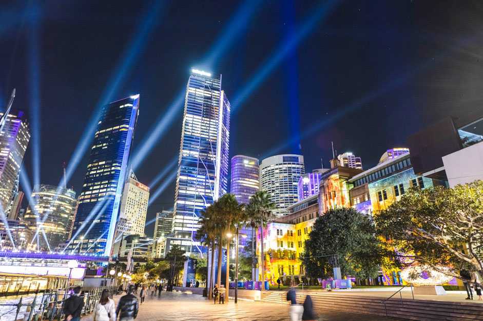 Cineway immerses Vivid Sydney visitors