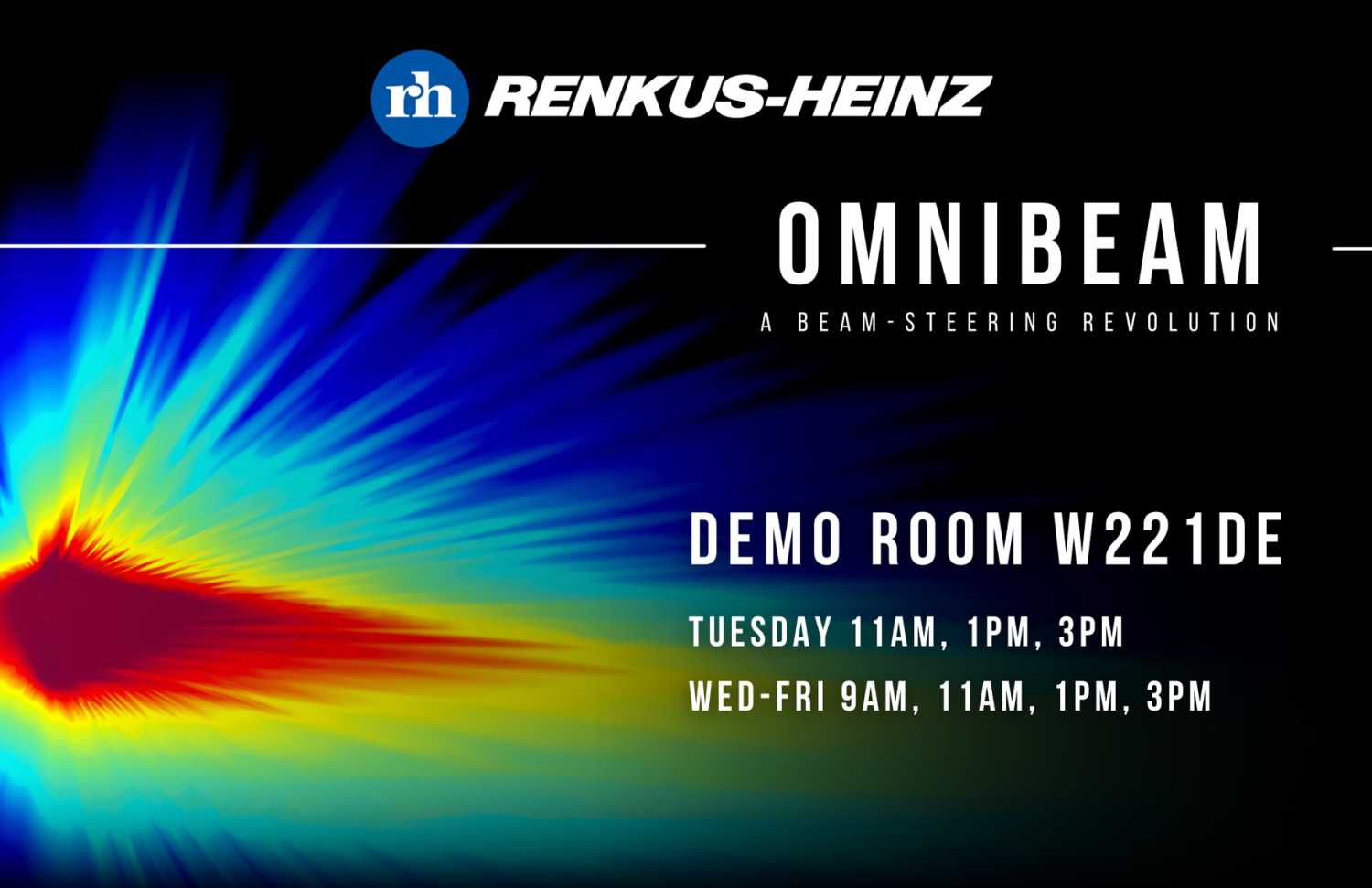 OmniBeam will be on demo in Orlando