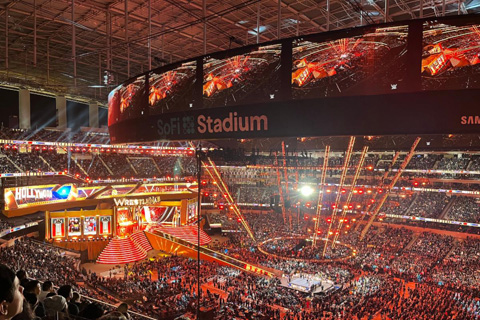 More than 161,000 fans witnessed WrestleMania over two sold out evenings