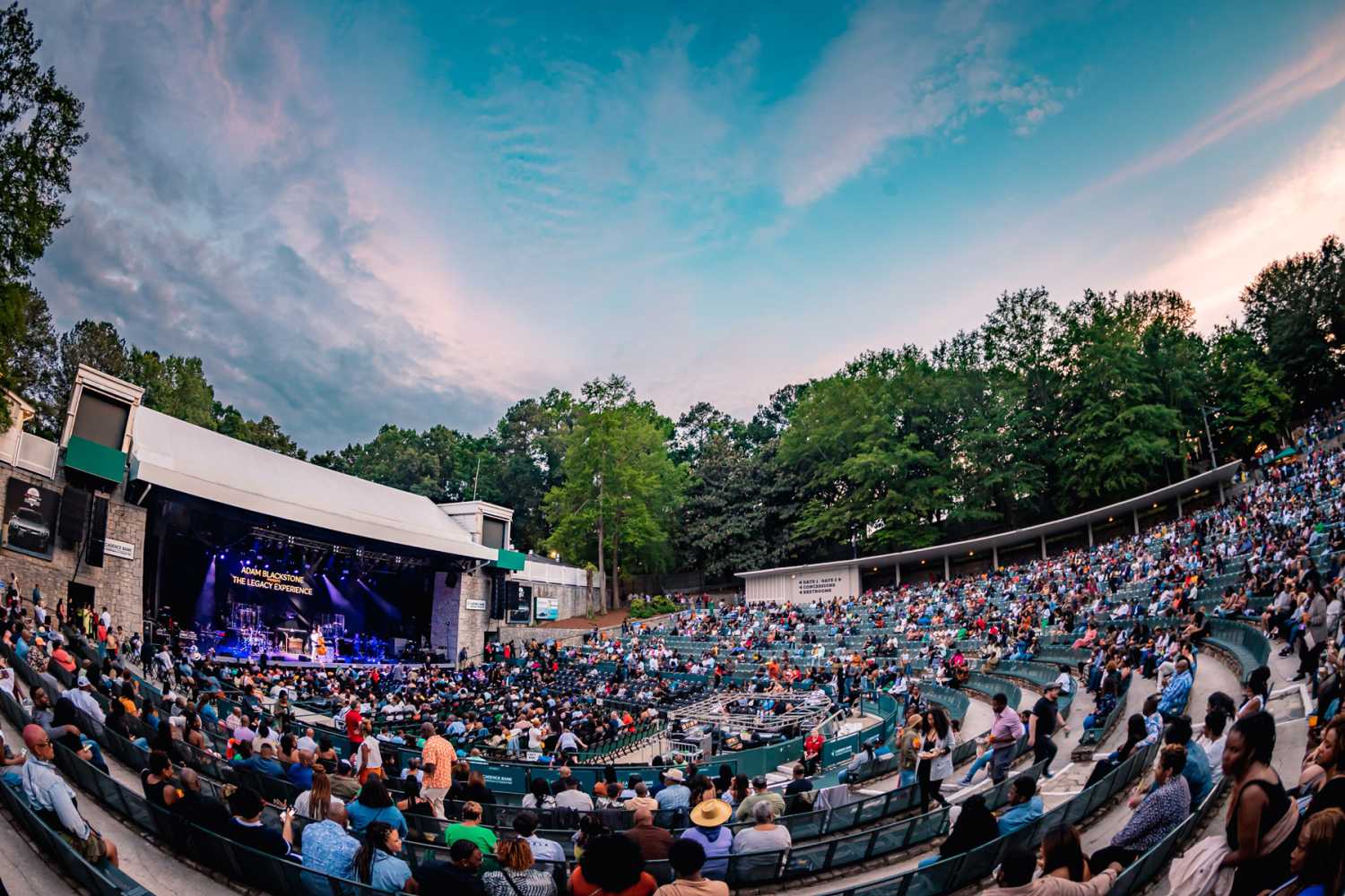 The Cadence Bank Amphitheatre in North Atlanta’s Chastain Park