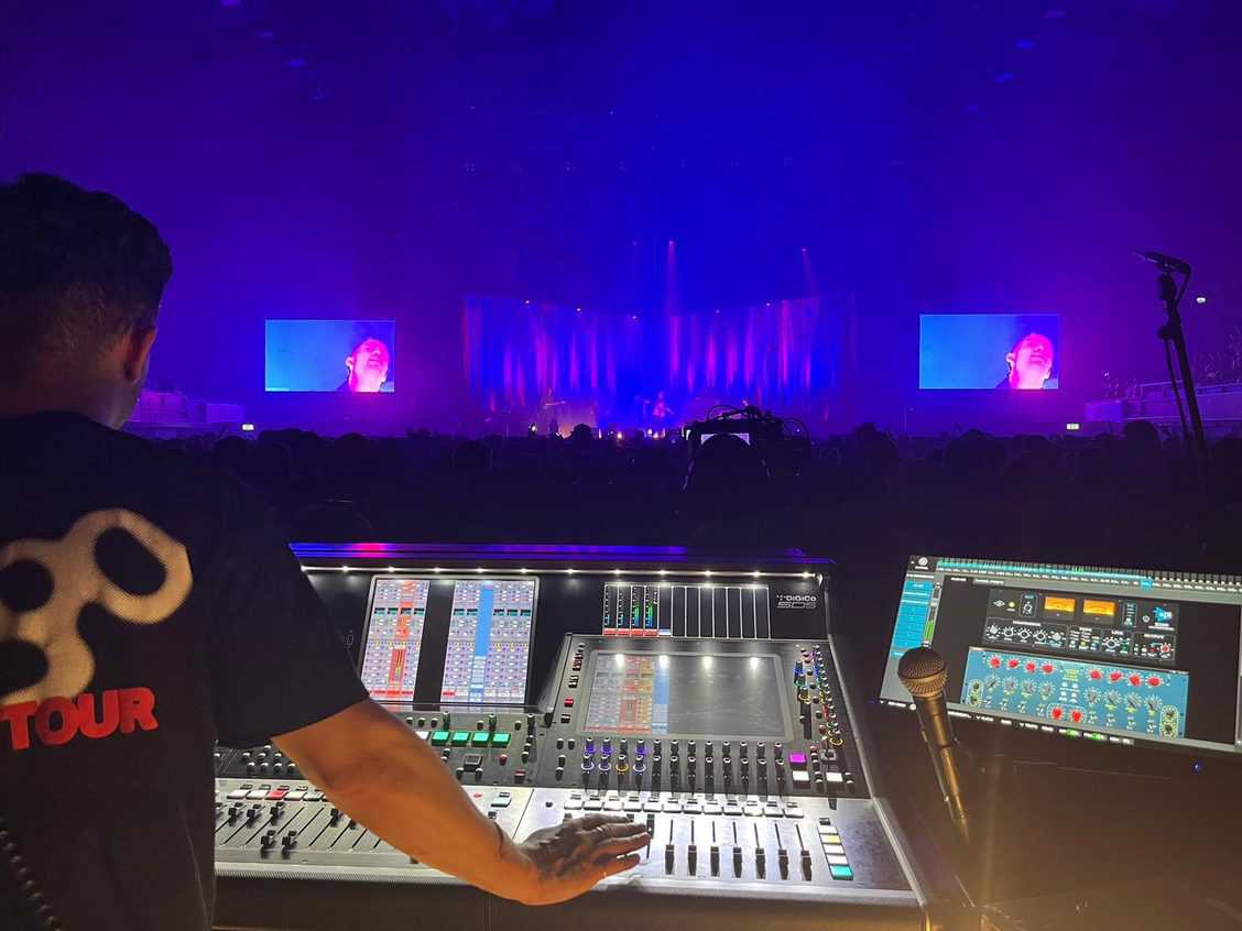 FOH engineer Inbloom and monitor engineer Michael Njuguna have been integral in the development of BRIT Award nominee