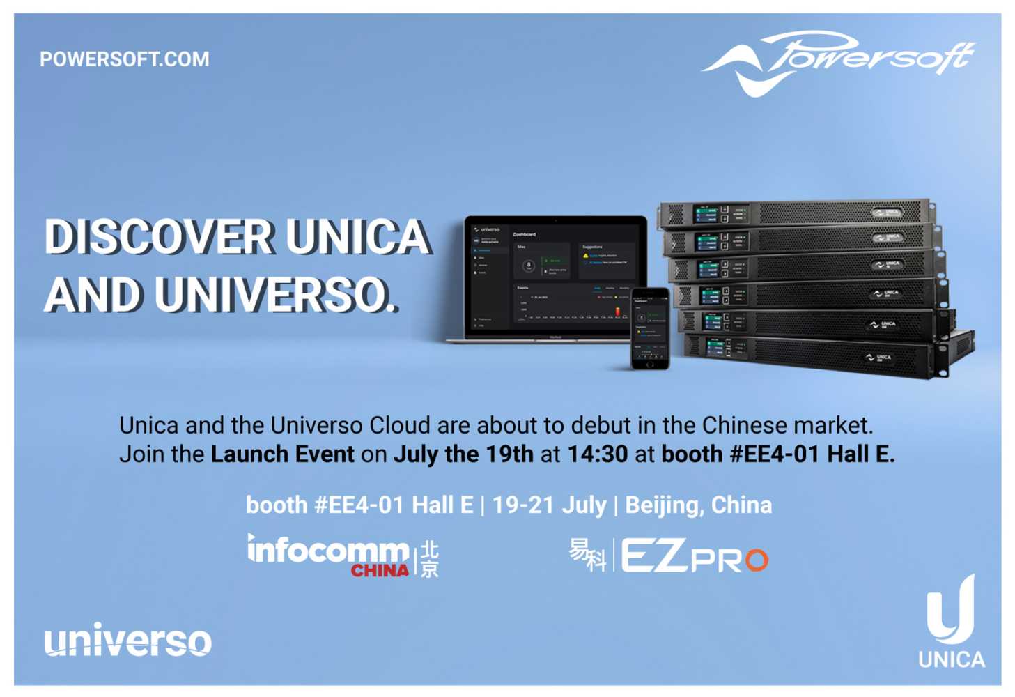 The new platform will be presented during a special event at InfoComm China