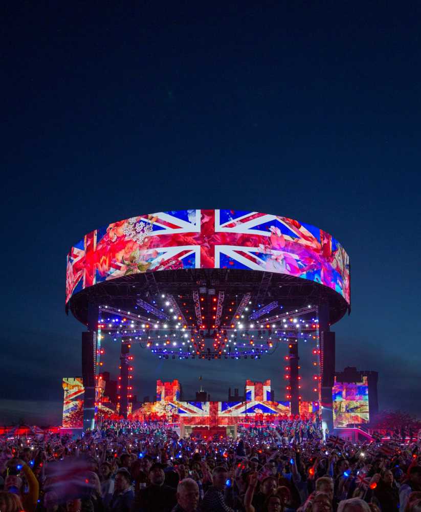 Star Live was responsible for the bespoke stage, grandstand seats and Royal Box at last month’s Coronation Concert