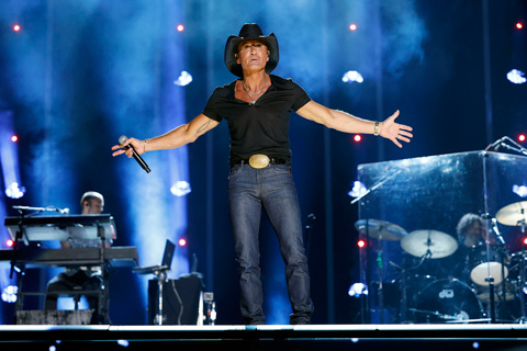 The four-day festival is hosted by the Country Music Association (CMA) and recorded at the Nissan Stadium in Nashville (photo: Jason Kempin, Getty Images)