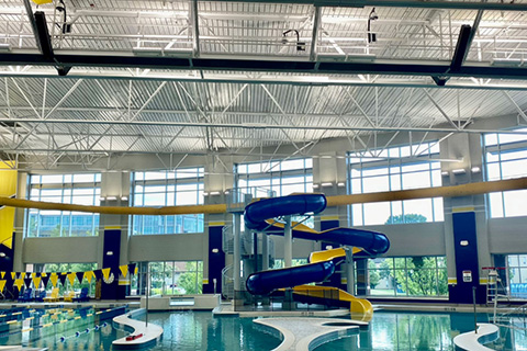 The Aquatics and Recreation Centre Pool at University of Tennessee – Chattanooga