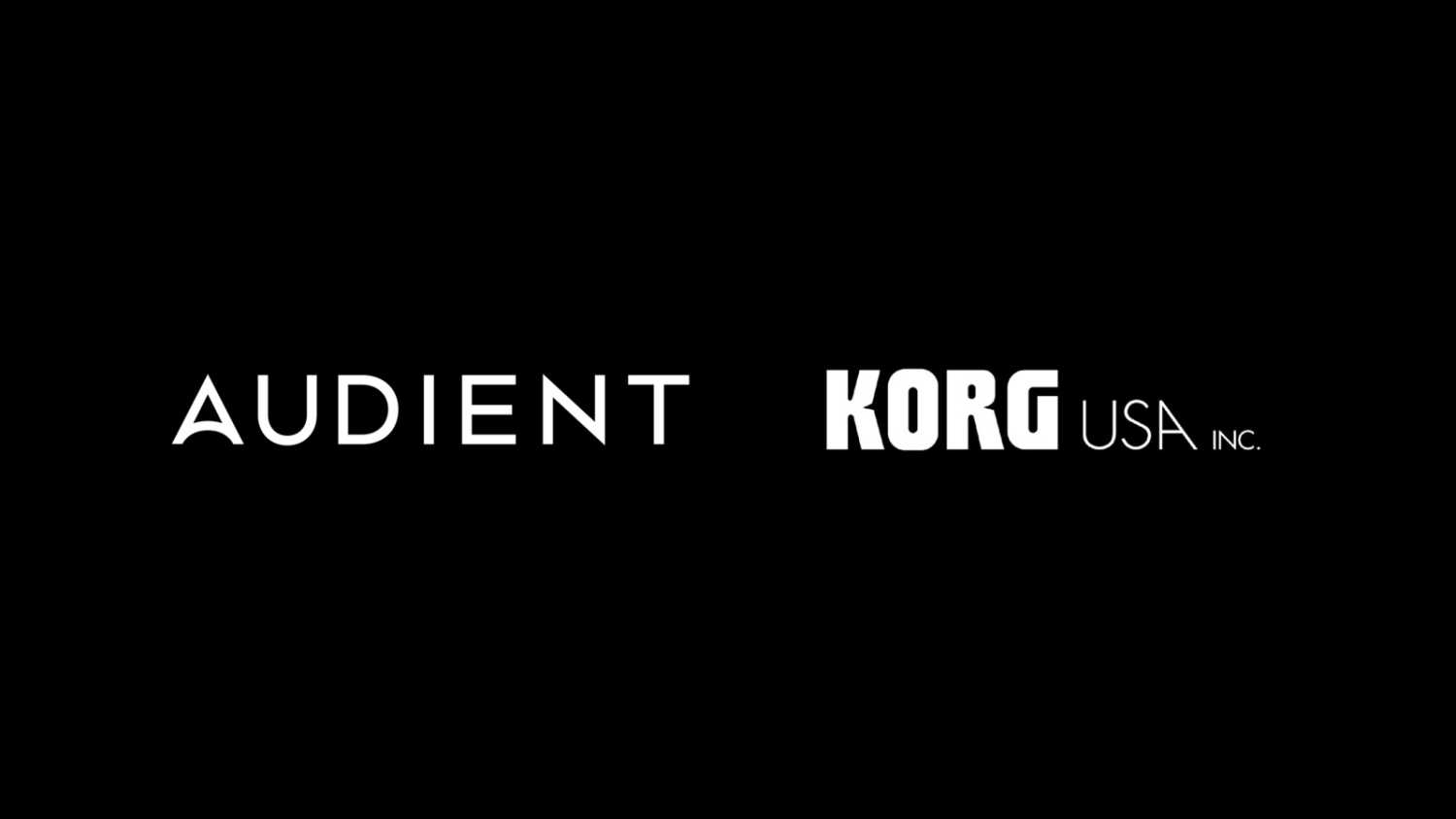 The Audient-Korg partnership is up and running