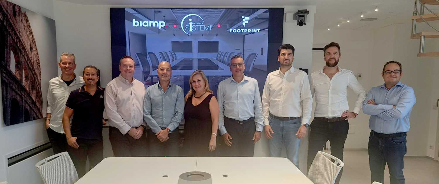 Biamp will provide dedicated local support to the Italian market by partnering with Footprint