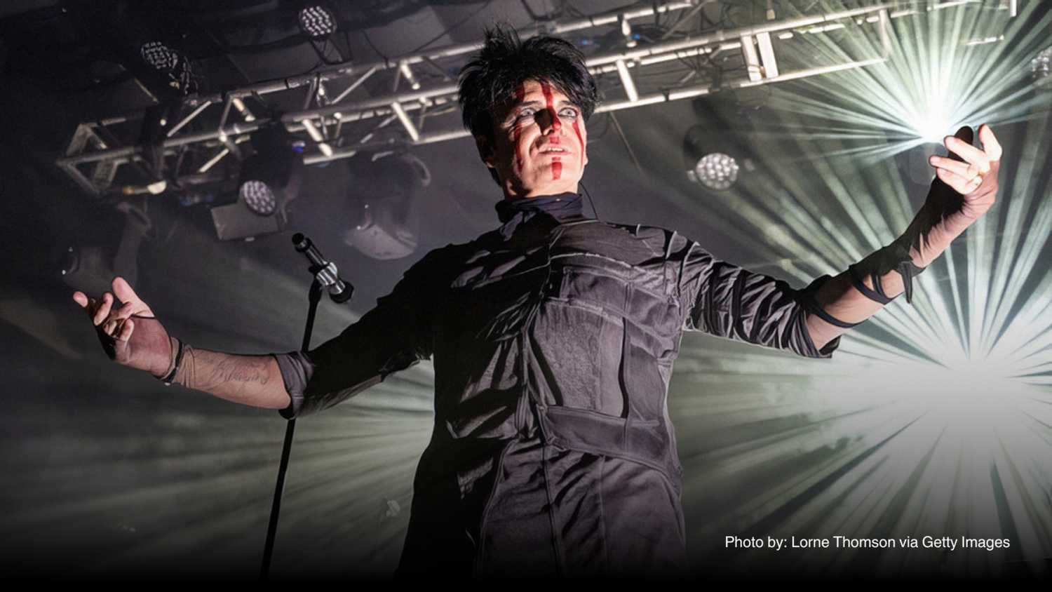 Gary-Numan passes the 1,000-gig milestone (photo: Lorne Thomson/Redferns/gettyimages)