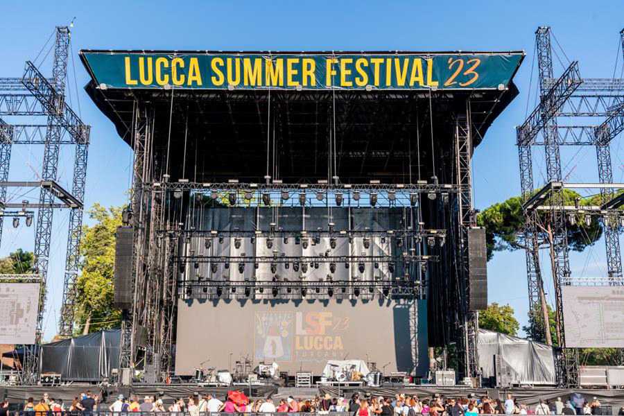 Lucca Summer Festival takes place annually in the city’s famous Piazza Napoleone (photo: Lorenzo Moreni)