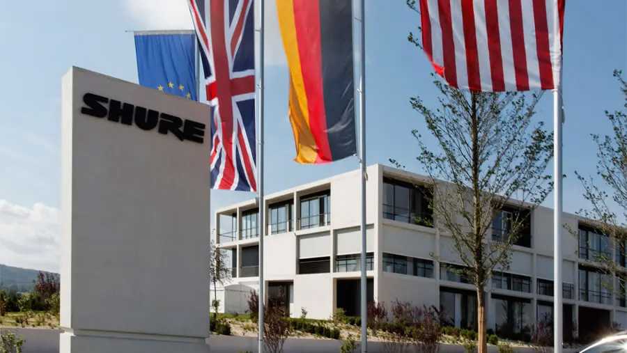 Shure’s Eppingen, Germany, office has reduced its energy use over four months by more than 25,000kW hours
