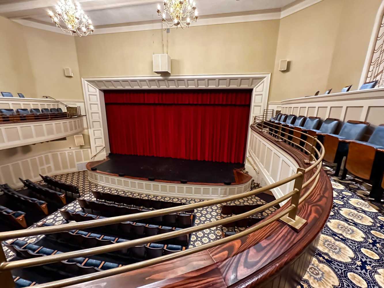 The recently renovated Eichelberger Theatre