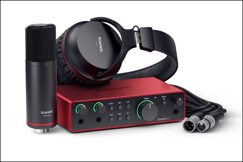 The newly launched Scarlett 4th Gen range of audio interfaces will be available for hands-on exploration