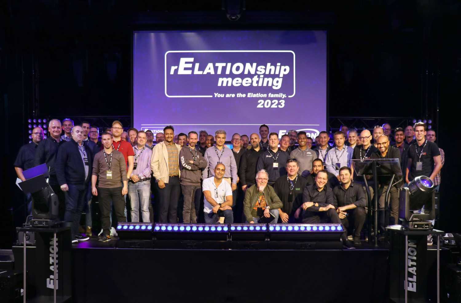 Over 60 representatives from Elation’s European partner network took part