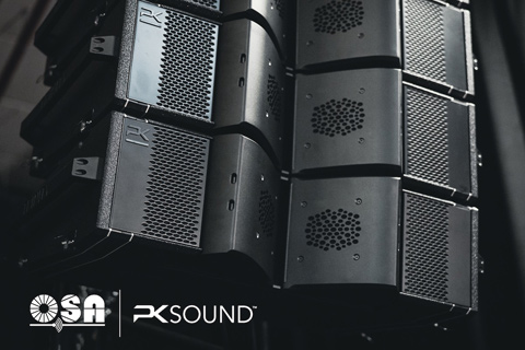 The company’s initial investment comprises 128 of PK Sound’s medium-format T10 line source modules