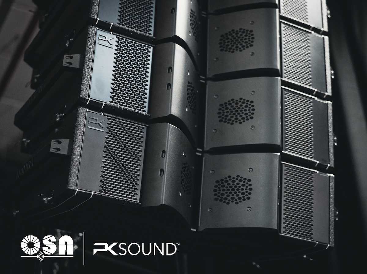 The company’s initial investment comprises 128 of PK Sound’s medium-format T10 line source modules