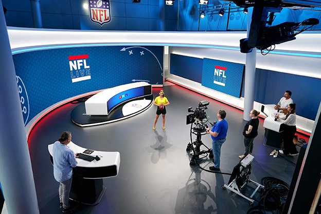 RTL’s new live studio is specially designed for NFL coverage