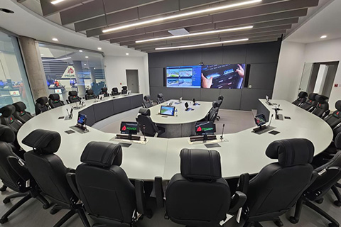 Olmeca Refinery has implemented several Christie solutions in its control rooms and offices