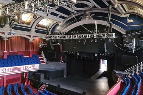 The Central Theatre required a sound system that would deliver clear and even audio coverage