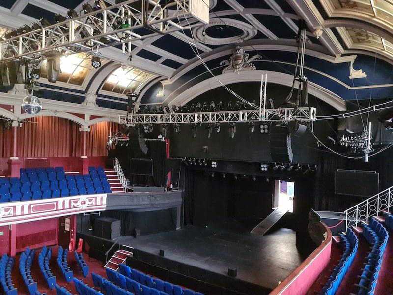 The Central Theatre required a sound system that would deliver clear and even audio coverage