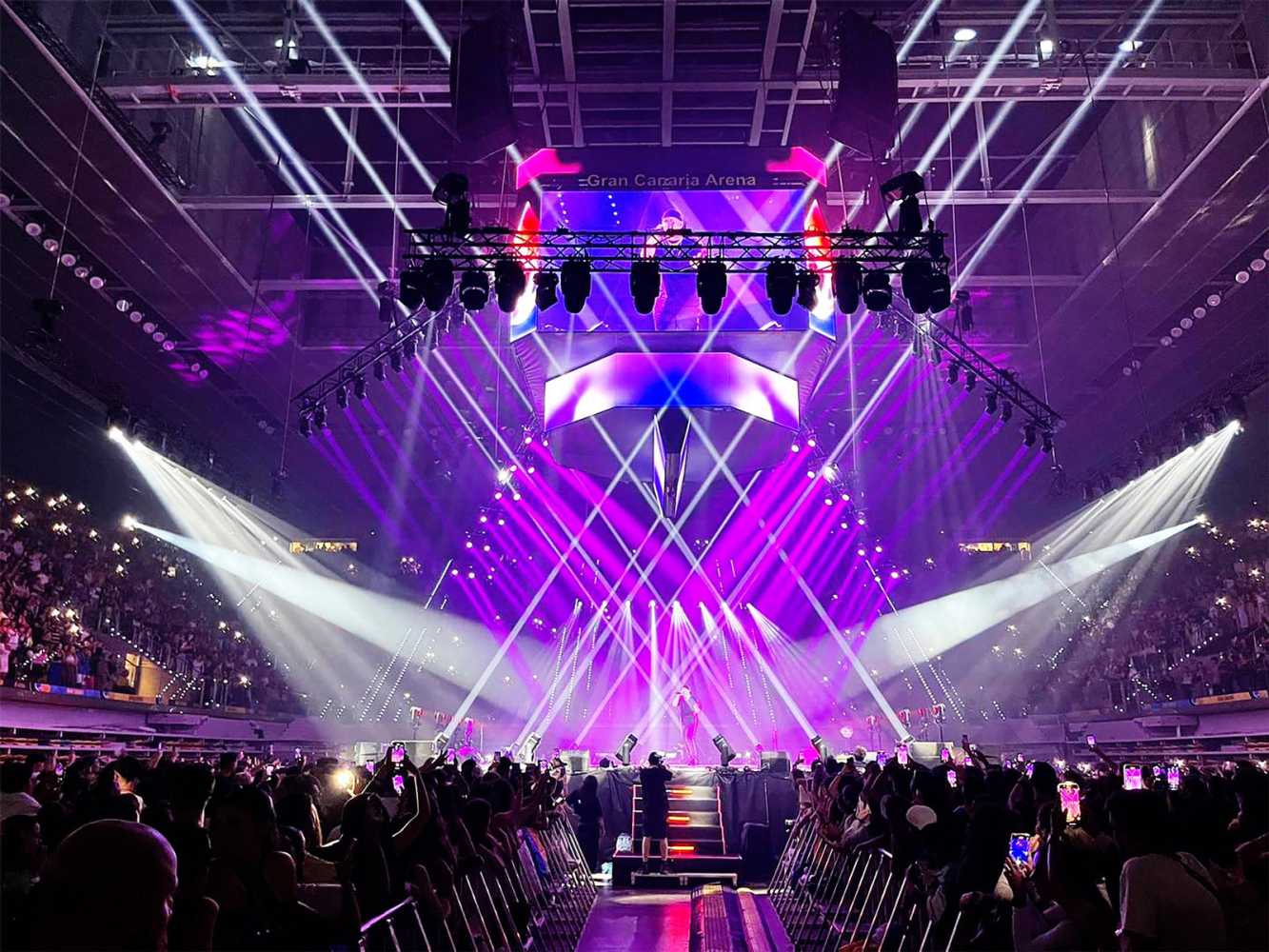 Tour dates included Wizink Centre and the Gran Canaria Arena (photo: USE Sonido)