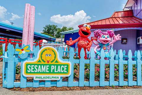Sesame Place is based entirely on the Sesame Street TV series