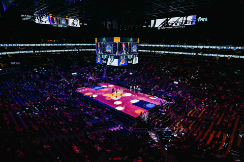 The Footprint Centre, home arena of the NBA’s Phoenix Suns and WNBA’s Phoenix Mercury (photo: Jesse Colocado)