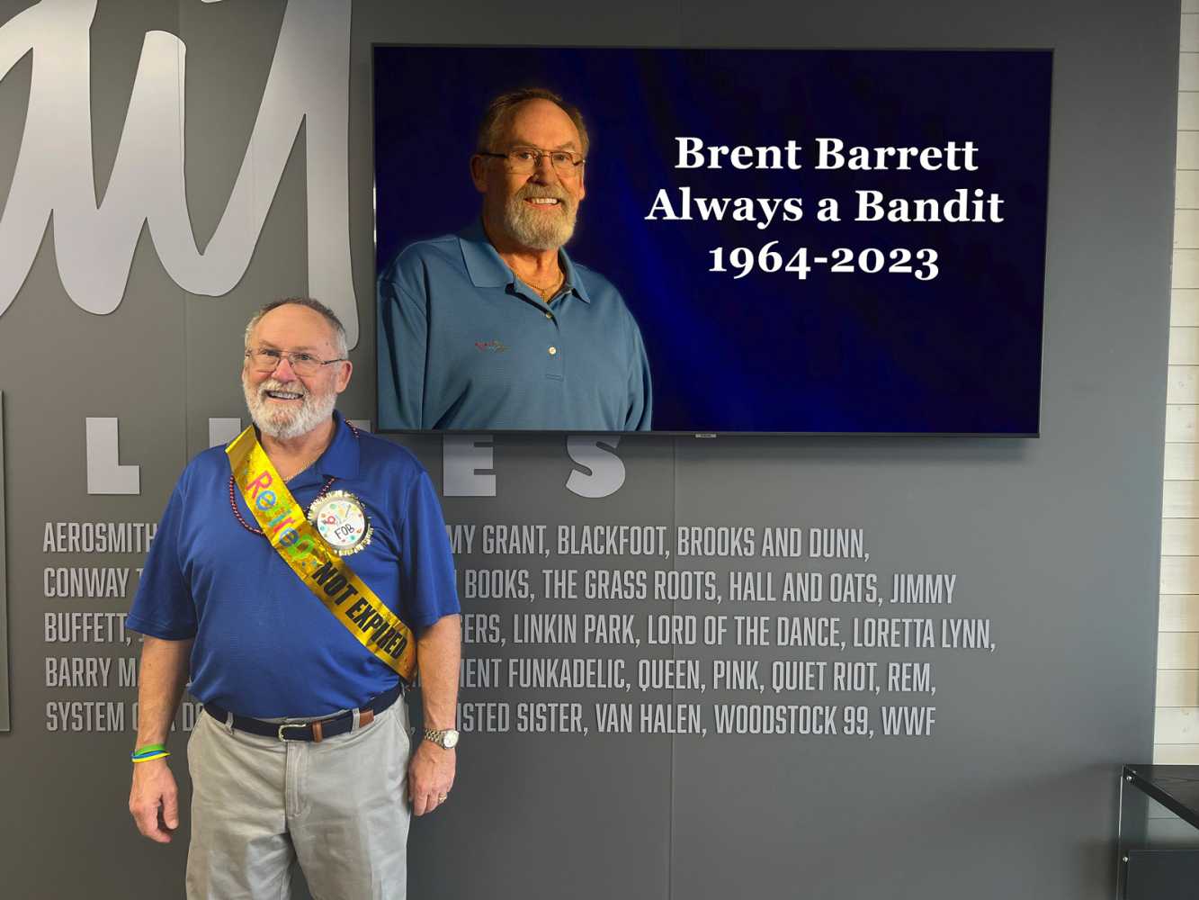 Original Bandit Brent Barret retires