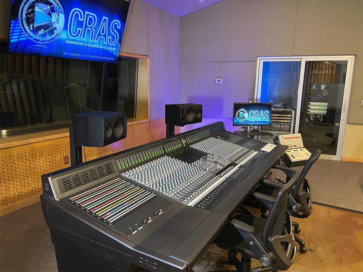 The Conservatory of Recording Arts & Sciences has installed two SSL Origin 32-channel in-line analogue mixing consoles
