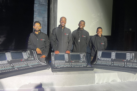 Audiosure recommended Allen & Heath’s flagship dLive platform for all three roles
