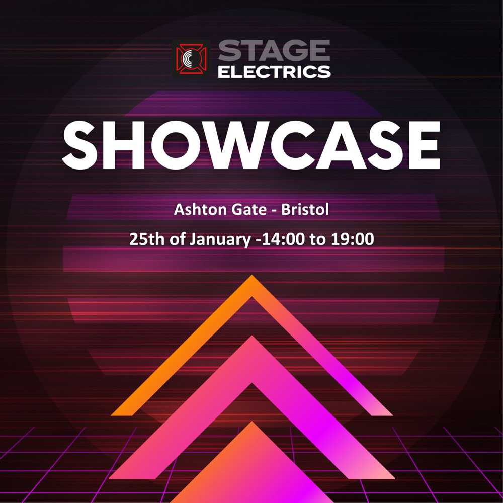 The Stage Electrics Showcase is free to attend, registration is now open