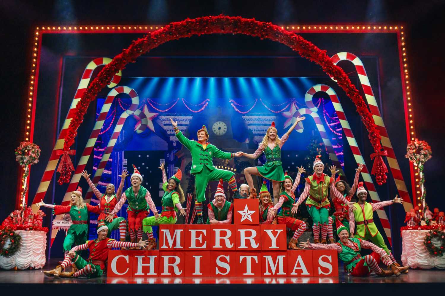 Elf opened at London’s Dominion Theatre on 15 November for a limited eight-week run (photo: Matt Crockett)