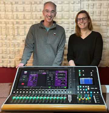 Cadac Consoles’ James Godbehear and Emily Watson