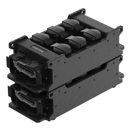 CONTRIK Harting E16 / Schuko‘XO’ Power Strip Multicore box
