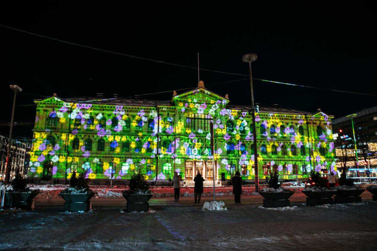 The celebrated LUX Helsinki light festival took place at venues across the Finnish capita