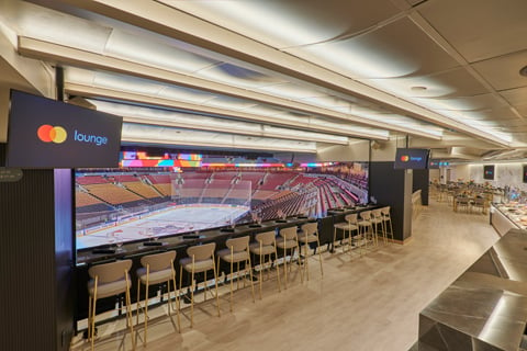 ‘The vision was to bring directional sound from the court, ice, and other areas of the arena into the suites’