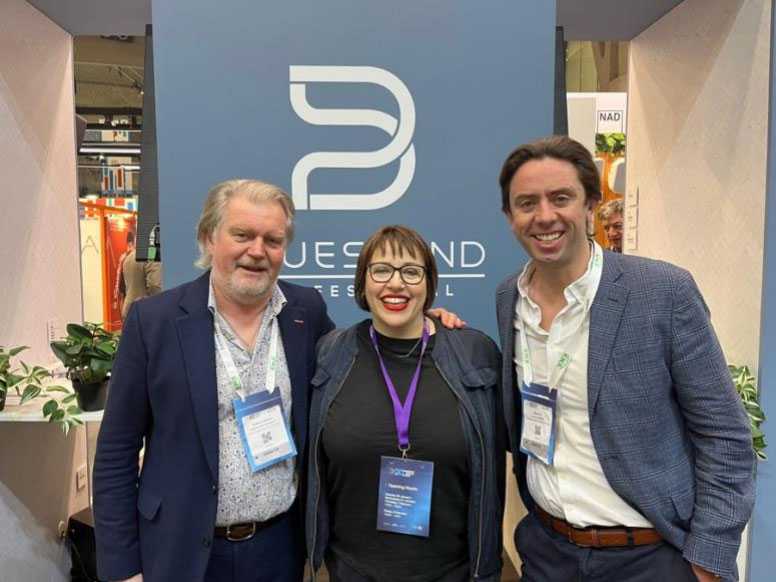 Graeme Harrison (VP and GM of Bluesound Professional), Ali Charters (business manager Sound Technology and Steve Fay (MD Sound Technology)