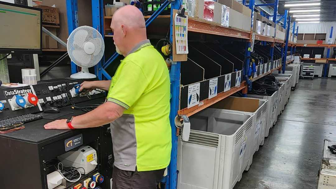 Electrical and cable testing at CT Australia and New Zealand, using the company's QC-Check inspection system