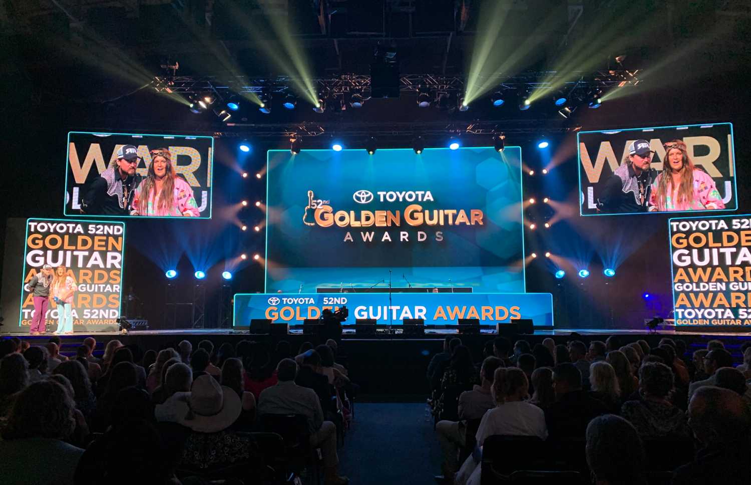 The festival culminates in the televised Golden Guitar Awards