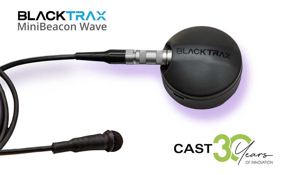 The new MiniBeacon Wave is the latest addition to BlackTrax