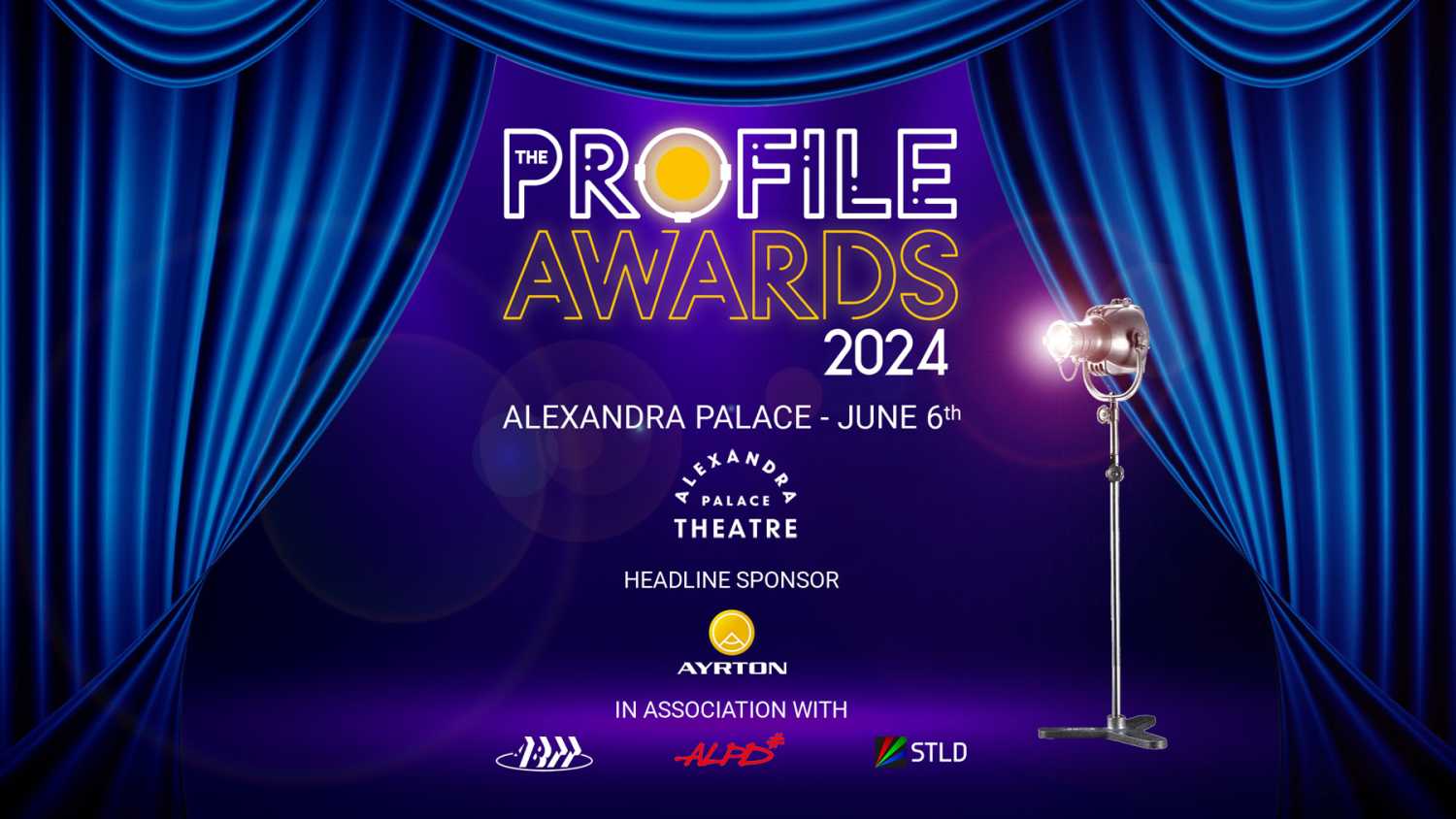 The Profile Awards will take place on 6 June at Alexandra Palace