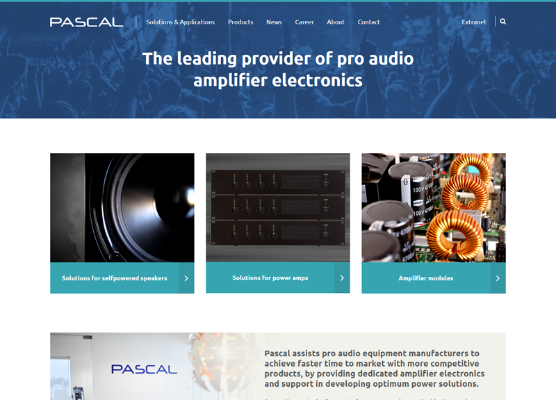 Pascal unveils redesigned website - LSi Online