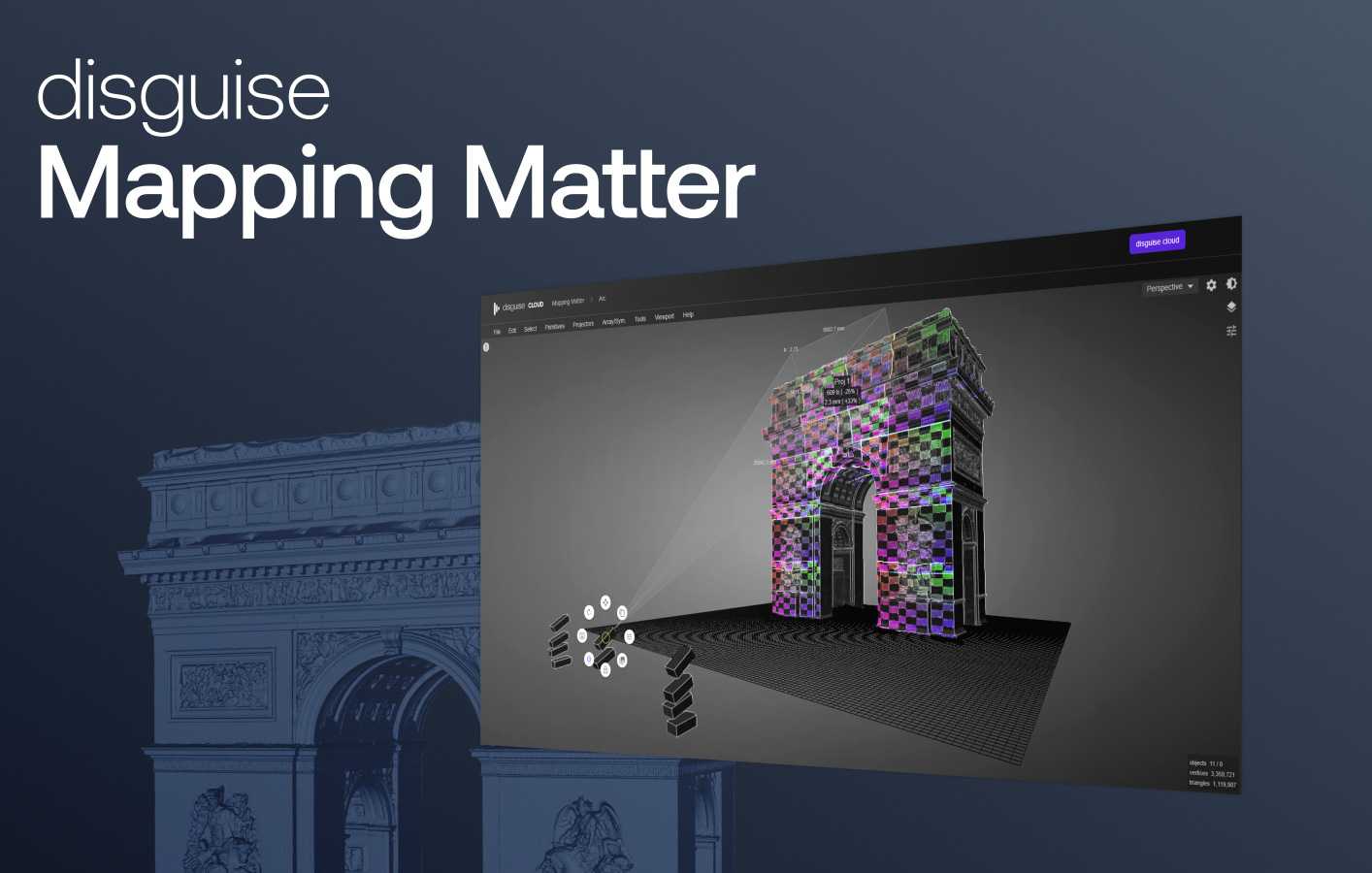disguise Cloud Platform adds Mapping Matter - LSi Online